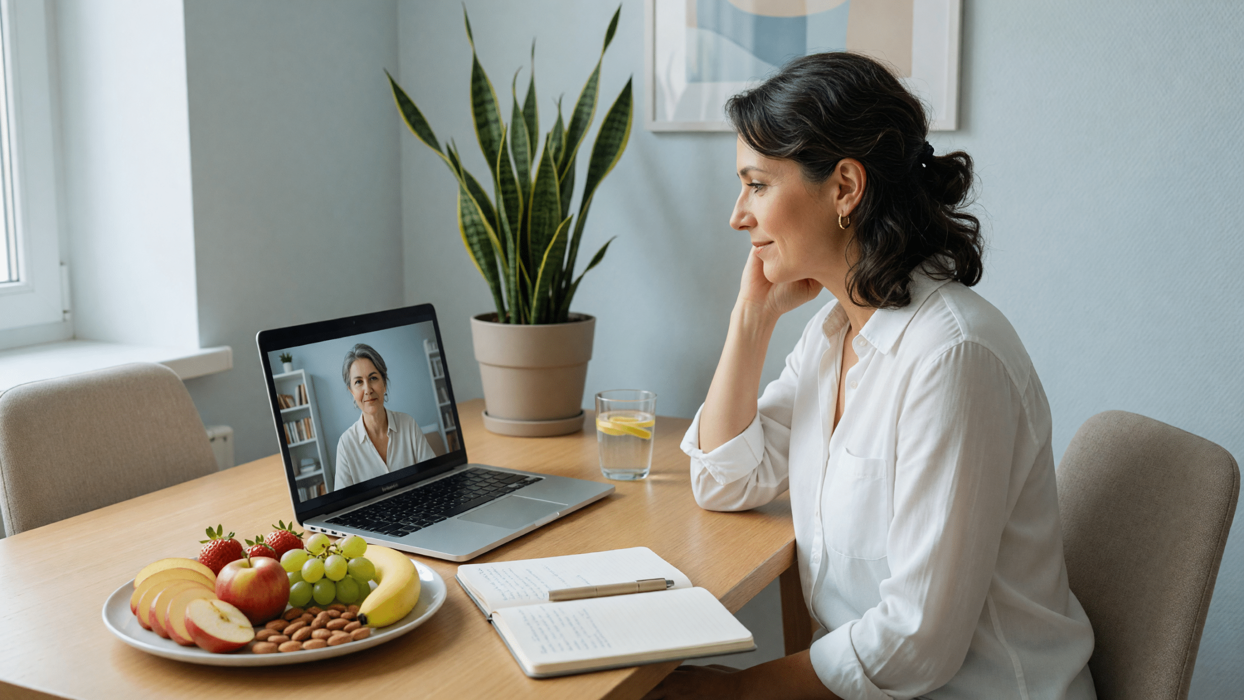Sesión de terapia online para ansiedad y relación con la comida